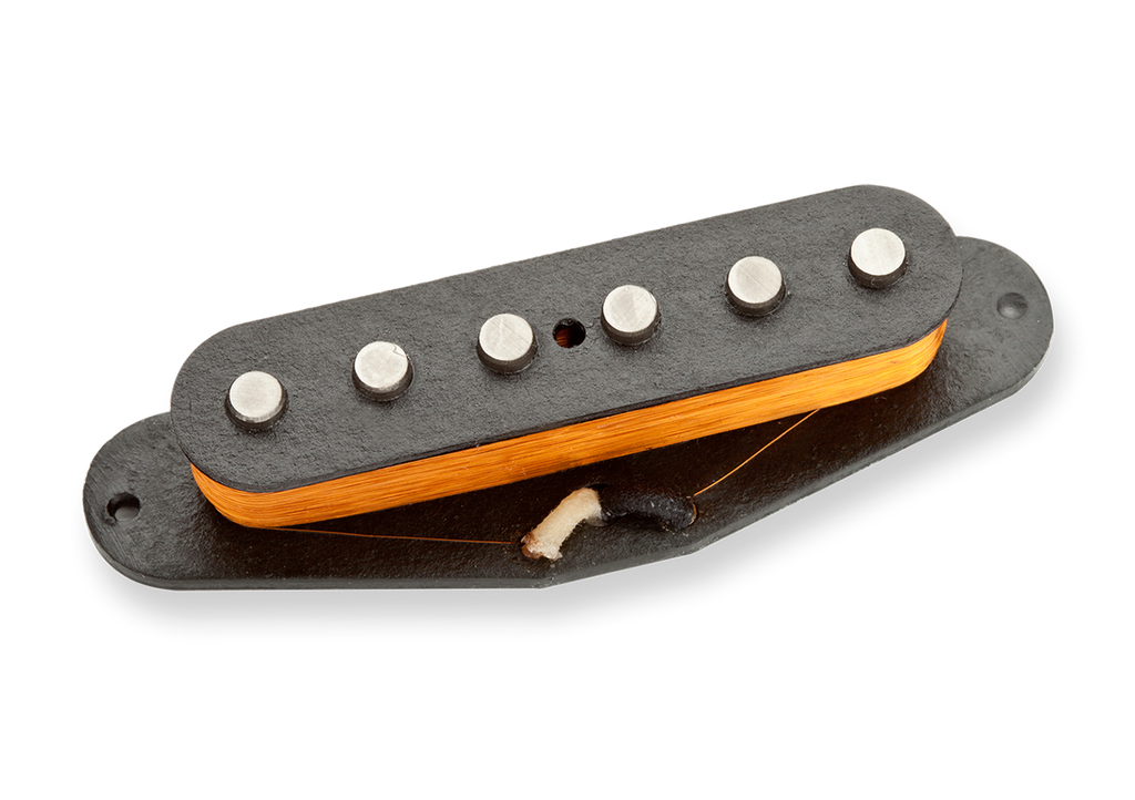 Seymour Duncan Alnico II Pro Staggered APS-1 single coils Universal Right (standard) 11204-01 Top, SD photo