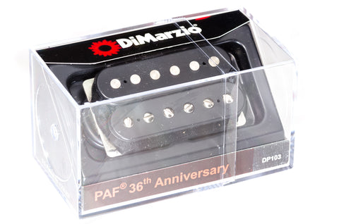 DiMarzio DP103 PAF 36th Anniversary Neck Humbucker Pickup - Black