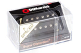 DiMarzio Super Distortion F-Spaced Black DP100 Box-top BW photo