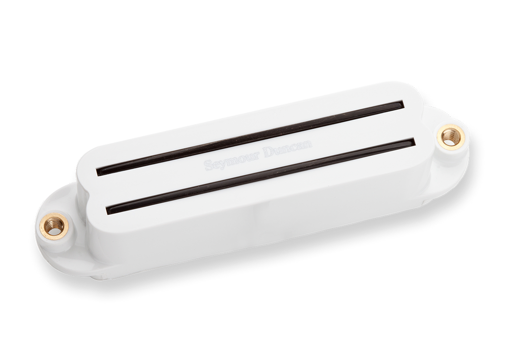 Seymour Duncan Hot Rails for Strat SHR-1 Bridge White 11205-02-W Top, SD photo