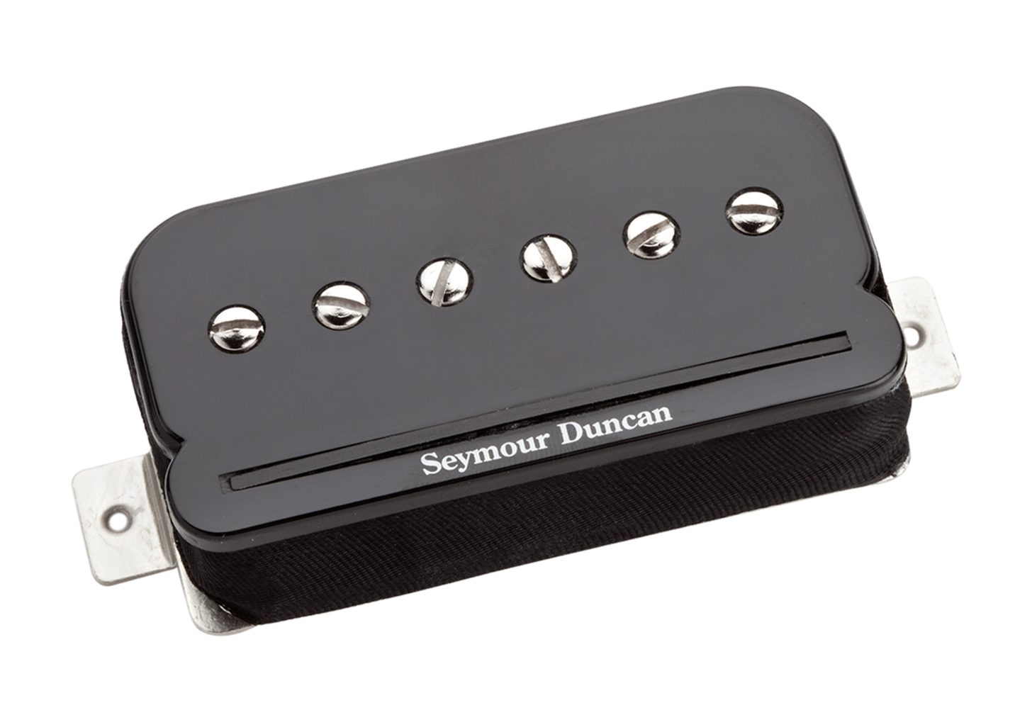 Duncan SHPR-1B P-Rails Humbucker Bridge Pickup Black