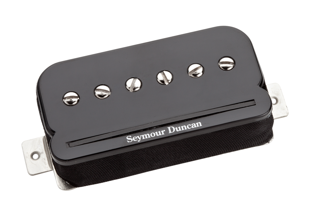 Seymour Duncan P-Rails, SHPR-1 and TBPR-1 Neck Black 11303-01-B Top, SD photo