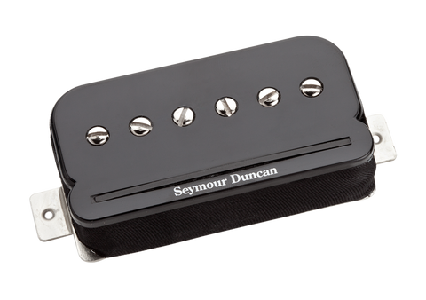 Seymour Duncan P-Rails, SHPR-1 and TBPR-1 Neck Black 11303-01-B Top, SD photo