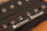 Seymour Duncan Black Winter humbucker logo detail BW photo
