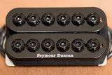 Seymour Duncan Invader SH-8 top detail leather BW photo