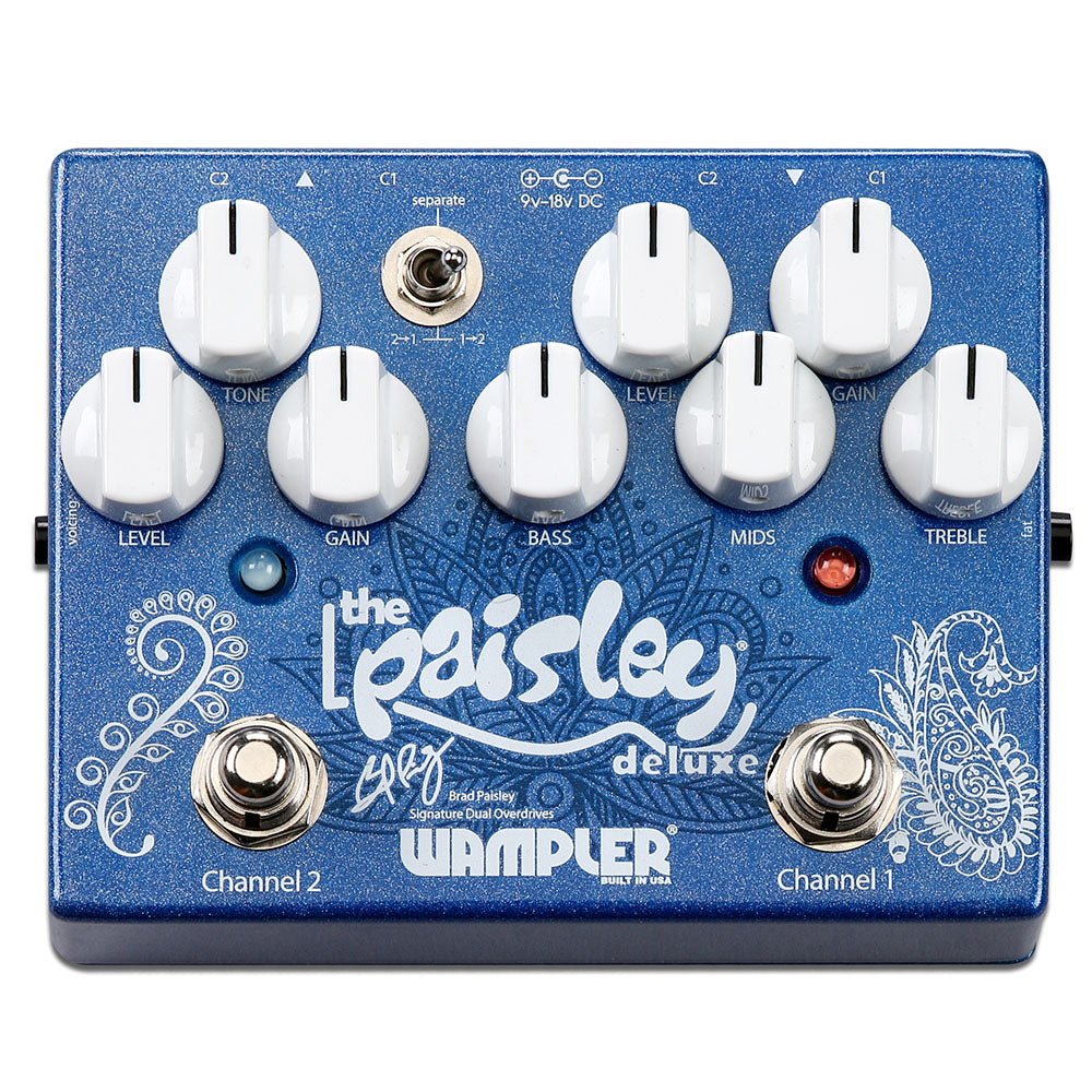 Wampler Paisley Drive Deluxe Pedal, V2